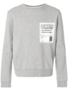 Maison Margiela Stereotype Patch Sweatshirt - Grey