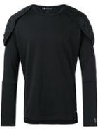 Y-3 - Structured Shoulder T-shirt - Men - Cotton/polyamide/polyester/spandex/elastane - M, Black, Cotton/polyamide/polyester/spandex/elastane