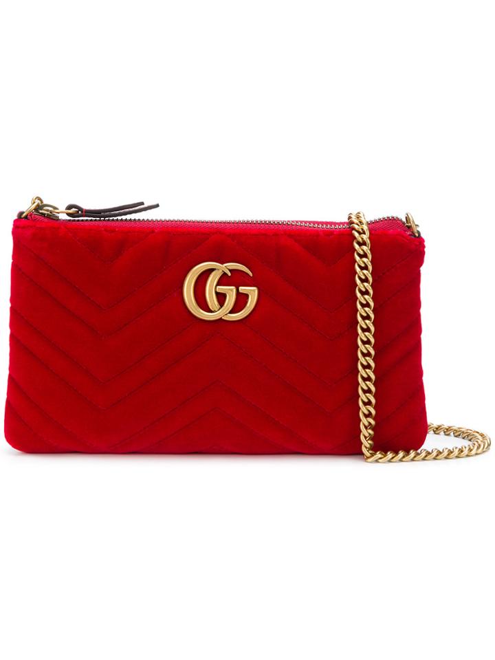Gucci Gg Mini Bag - Red