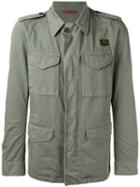 Fay - Field Jacket - Men - Cotton - Xxl, Green, Cotton