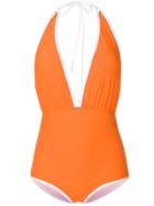 Perfect Moment Retro Swimsuit - Yellow & Orange