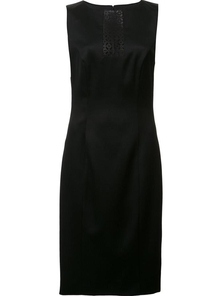 Carolina Herrera Laser-cut Detail Dress