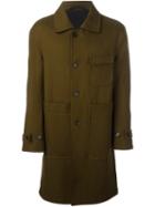 Ann Demeulemeester Patched Flap Pockets Coat