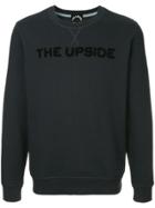 The Upside Logo Patch Sweatshirt - Blue