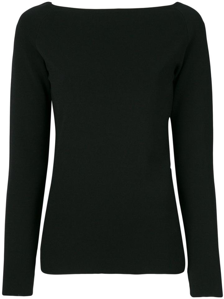 Gentry Portofino Maglia Knit Sweater - Black