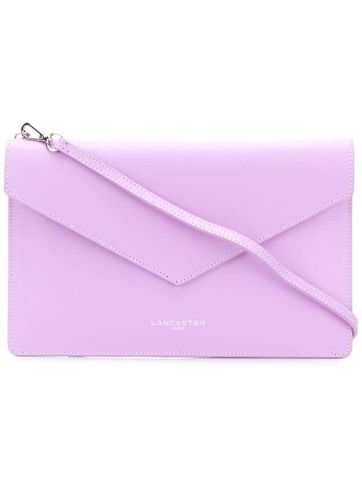 Lancaster Envelope Clutch Bag - Purple
