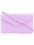 Lancaster Envelope Clutch Bag - Purple