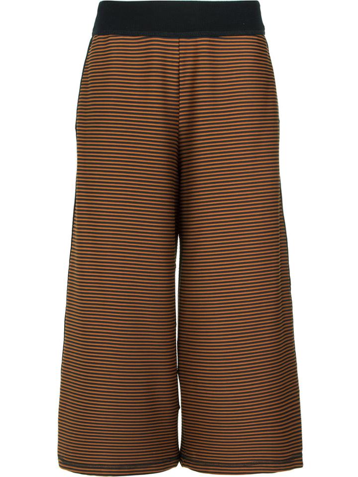 Alcaçuz Celebrar Pantacourt Trousers - Brown