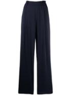 Vince Wide-leg Trousers - Blue