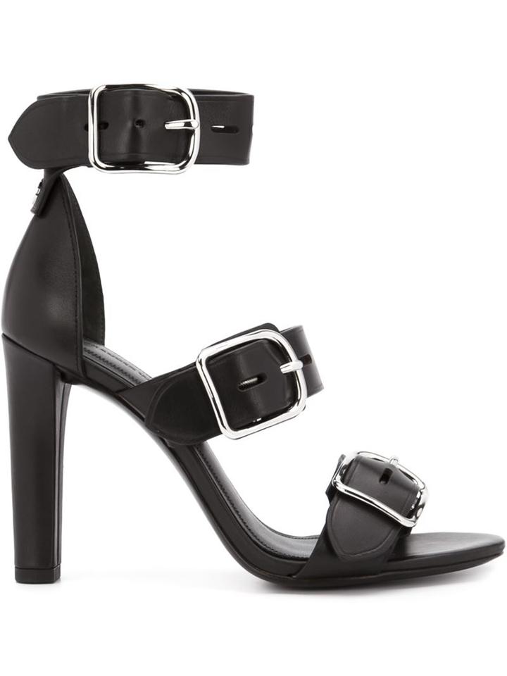Alexander Wang Bridget Sandals, Women's, Size: 40, Black, Leather