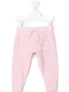 Dsquared2 Kids - Logo Tracksuit Bottoms - Kids - Cotton - 36 Mth, Pink/purple