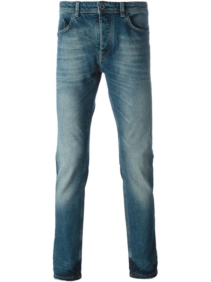 Diesel Black Gold Skinny Jeans, Men's, Size: 34, Blue, Cotton/spandex/elastane