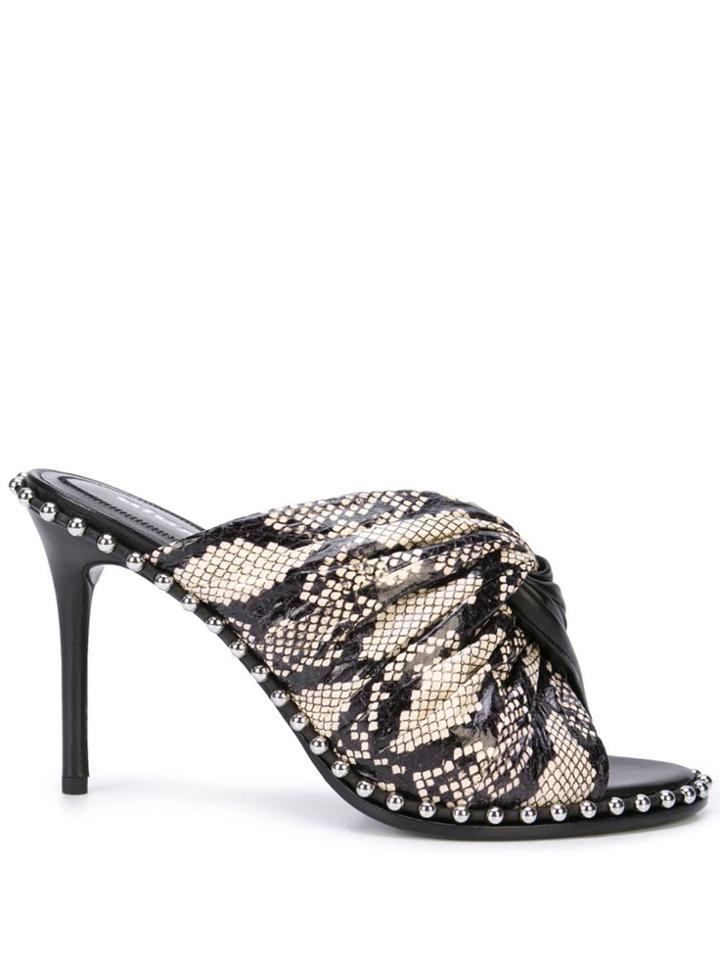 Alexander Wang Lilly Mules - Black