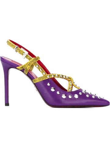 Cesare Paciotti Studded Pumps
