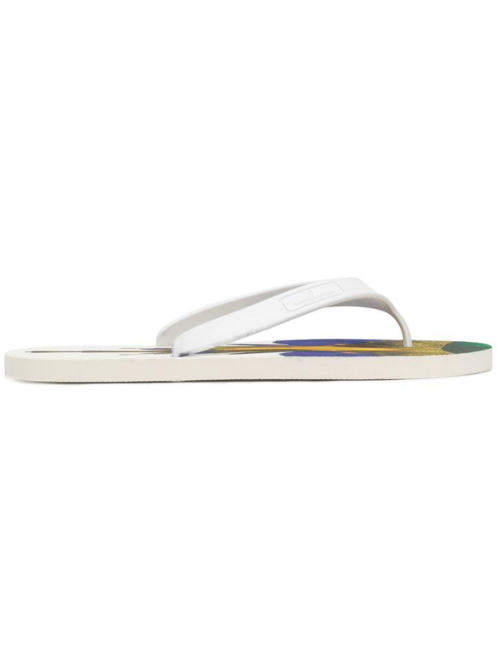 Marcelo Burlon County Of Milan Wings Flip Flops - Multicolour