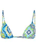 Mc2 Saint Barth Janet Bikini Top - Blue