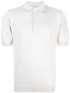 John Smedley Adrian Polo Shirt - Neutrals