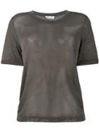 Giorgio Armani Pre-owned Crew Neck T-shirt - Brown