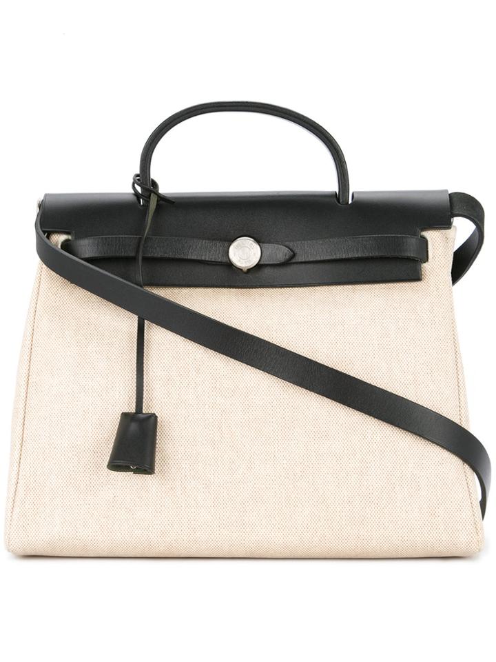 Hermès Vintage Herbag Pm Way Bag - Black