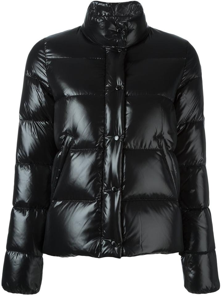 Moncler 'bethil' Padded Jacket, Women's, Size: 1, Black, Feather Down/polyamide