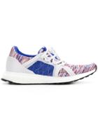 Adidas By Stella Mccartney Knitted Sporty Sneakers - White