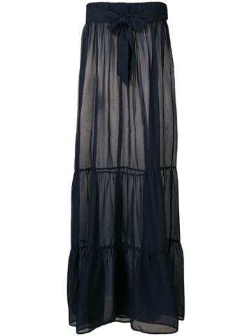 Marlies Dekkers Tiered Beach Maxi Skirt - Blue