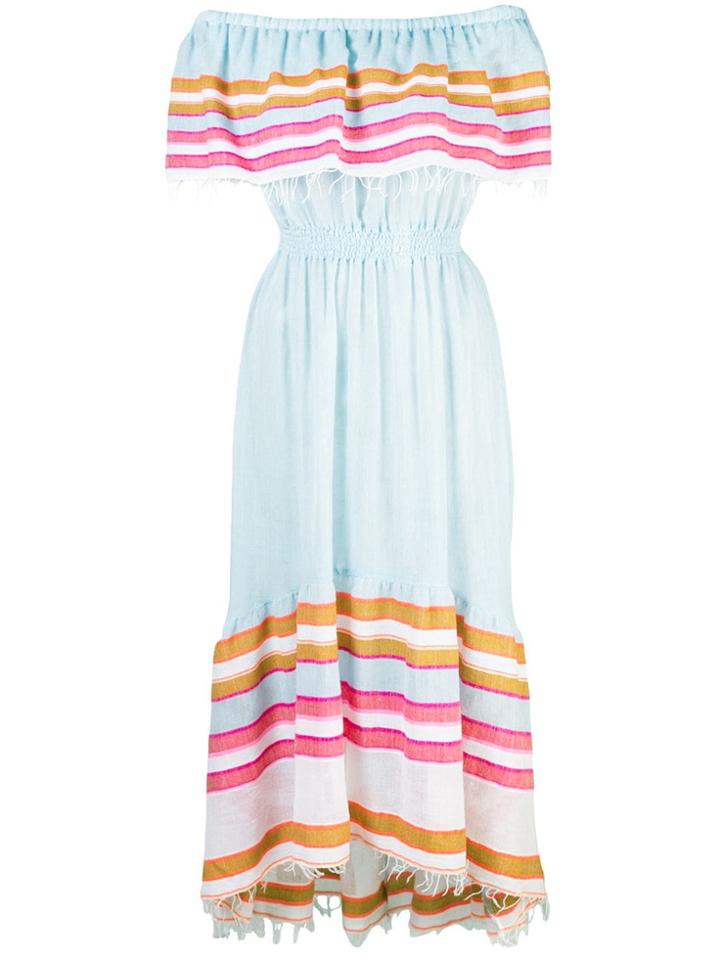 Lemlem Eskedar Beach Dress - Blue