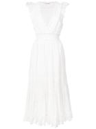 Ulla Johnson Marjorie Floral Eyelet Dress - White