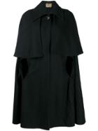 A.n.g.e.l.o. Vintage Cult 1970's Charisma Midi Cape - Black