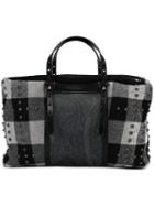Etro Plaid Tote Bag