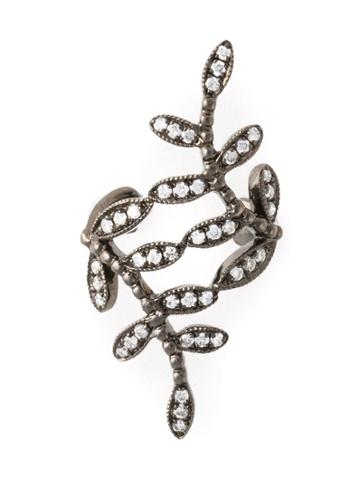 Joëlle Jewellery 'antique' Ear Cuff - Black