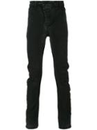 11 By Boris Bidjan Saberi Slim-fit Jeans, Size: Large, Black, Cotton/spandex/elastane