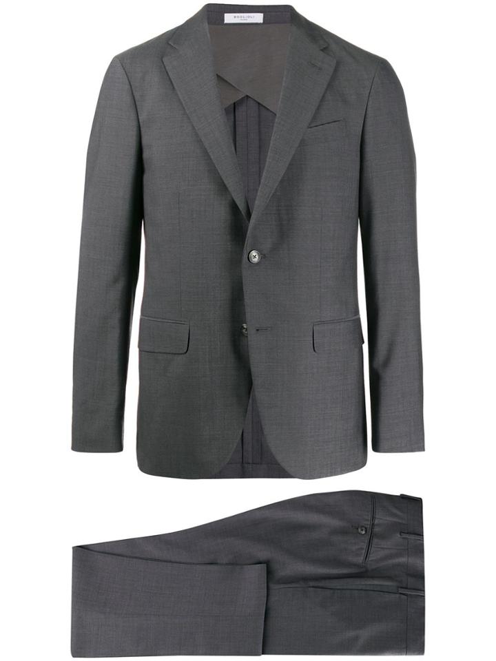 Boglioli Suit Lightweight Virgin Wool - Grey