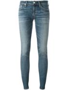 Citizens Of Humanity Low-rise Skinny Jeans, Women's, Size: 29, Blue, Cotton/polyester/polyurethane