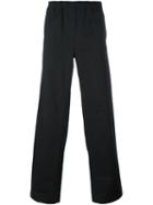 Nicola Indelicato Elastic Waistband Loose-fit Trousers, Men's, Size: Large, Black, Cotton