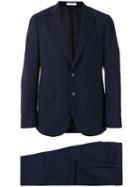 Boglioli Formal Suit, Men's, Size: 52, Blue, Wool/cupro/acetate