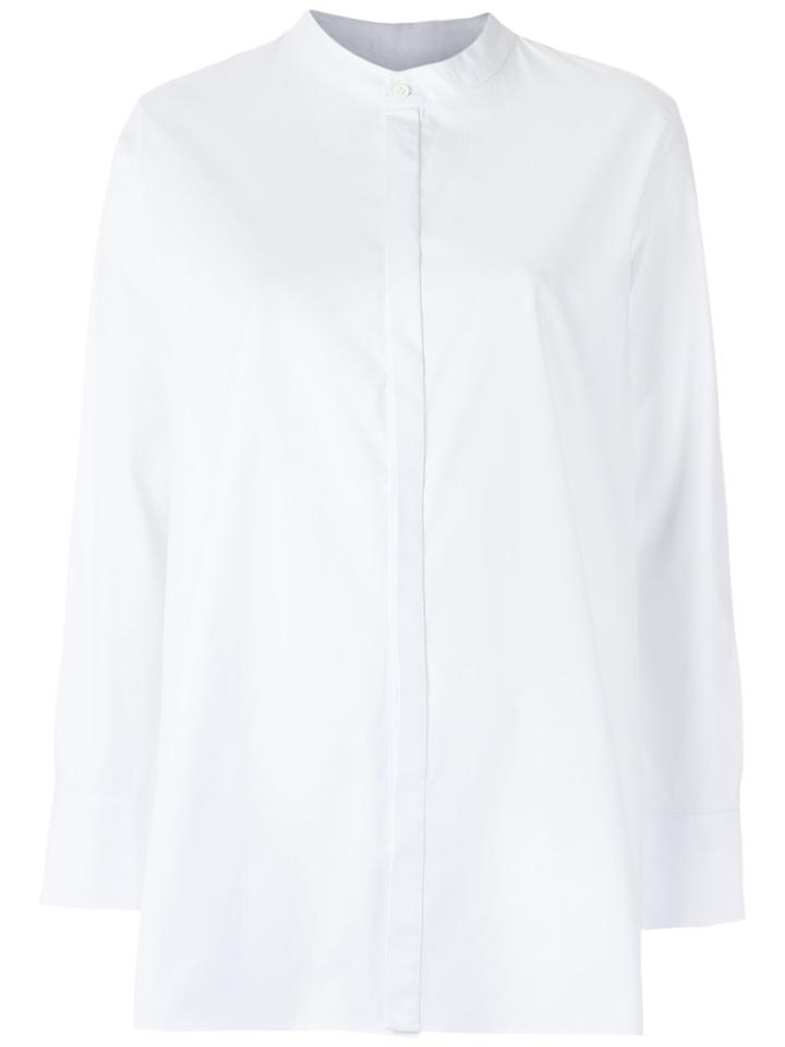 Egrey - Long Sleeves Shirt - Women - Cotton - 40, Women's, White, Cotton