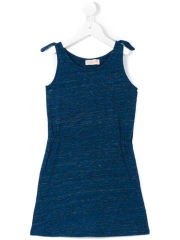 Simple Kids - Sleeveless Dress - Kids - Cotton/polyester - 4 Yrs, Blue