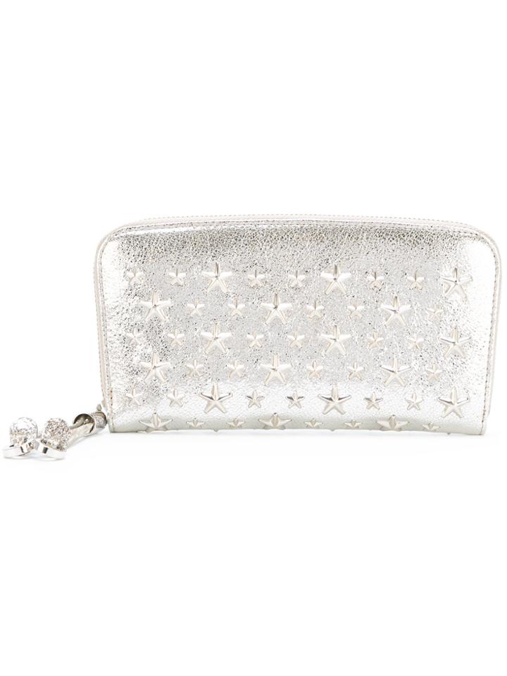 Jimmy Choo Filipa Wallet - Metallic