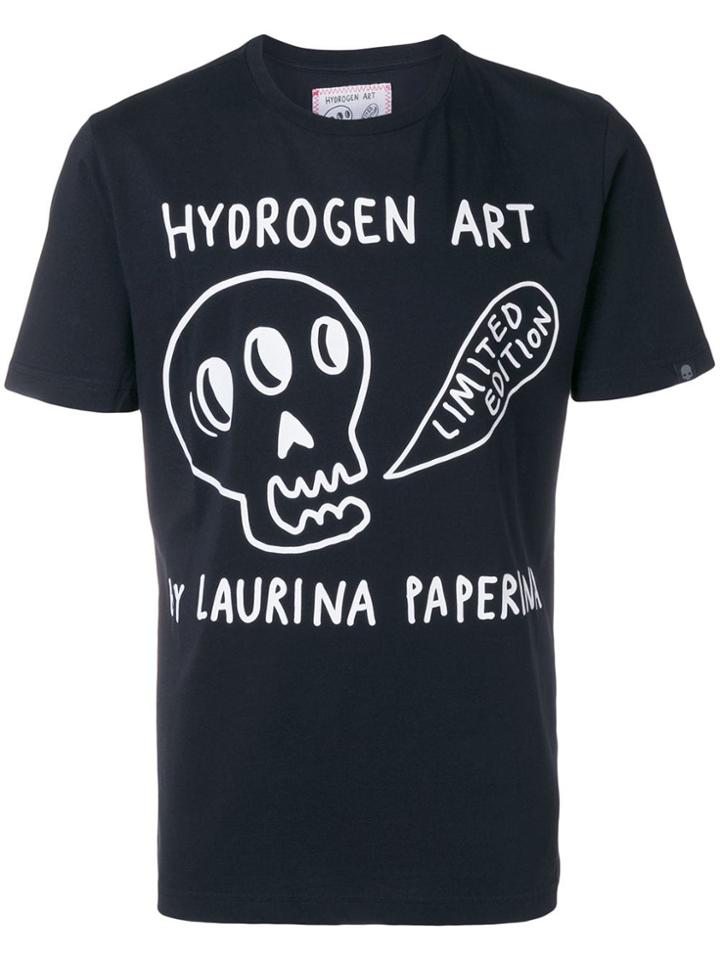 Hydrogen Hydrogen Art T-shirt - Black