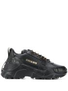 Hide & Jack Chunky Lace Up Sneakers - Black