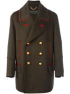 Burberry 'runaway' Coat, Men's, Size: 48, Green, Cupro/cashmere/wool