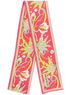 Emilio Pucci Floral Print Scarf - Yellow