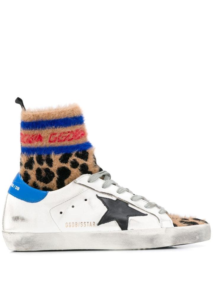 Golden Goose Superstar High-top Sneakers - White