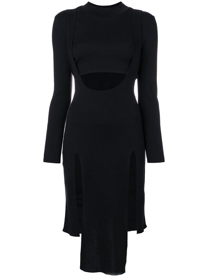 Balmain Cut-out Jumper - Black