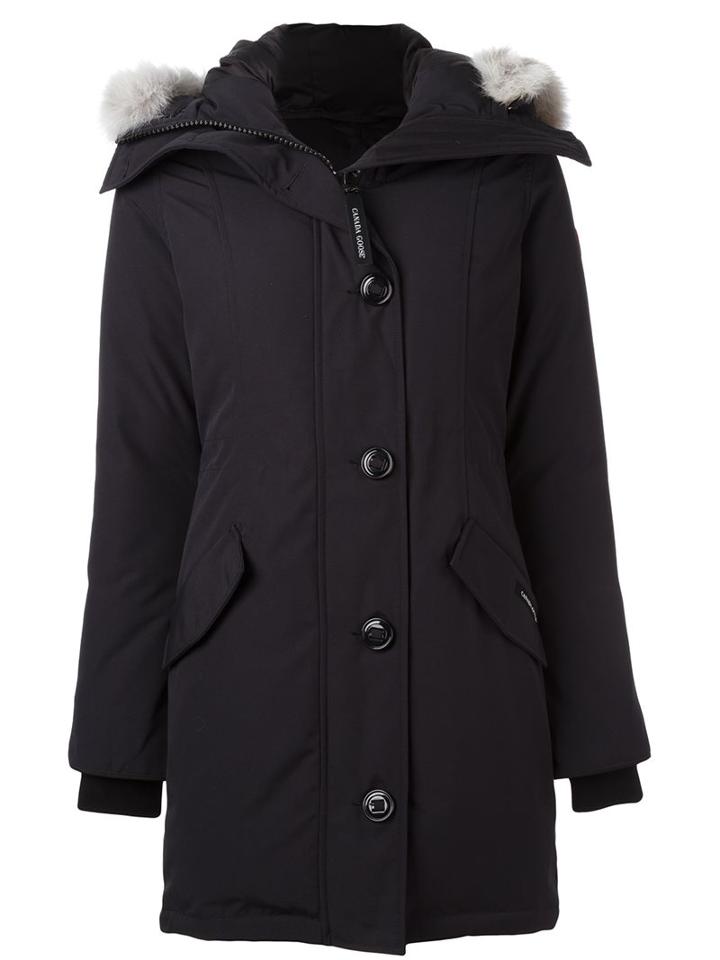Canada Goose 'rossclair' Parka Coat, Women's, Size: Small, Blue, Cotton/nylon/polyester/duck Feathers