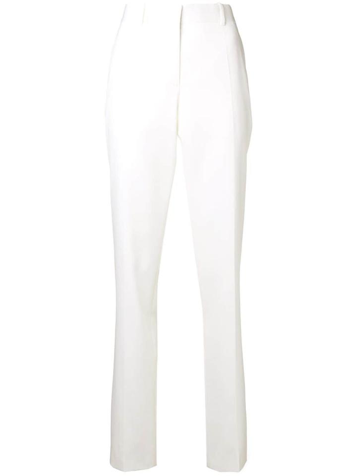 Jil Sander High-waisted Trousers - White