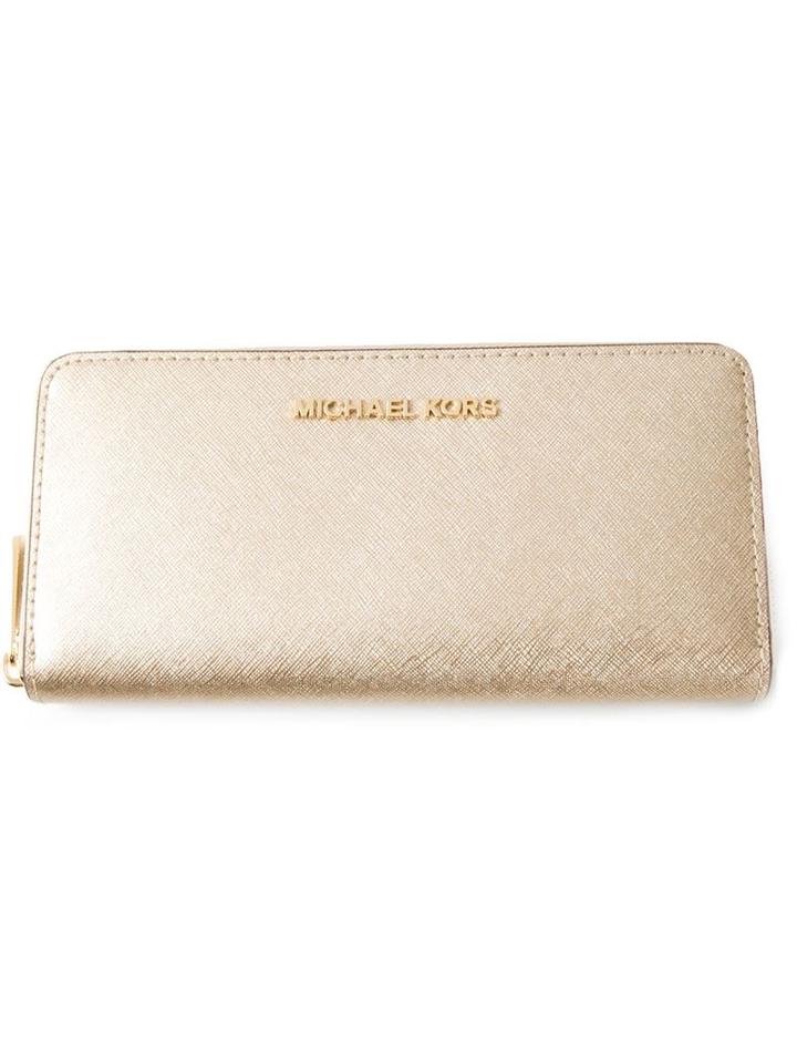 Michael Michael Kors Jet Set Continental Wallet, Women's, Nude/neutrals, Leather