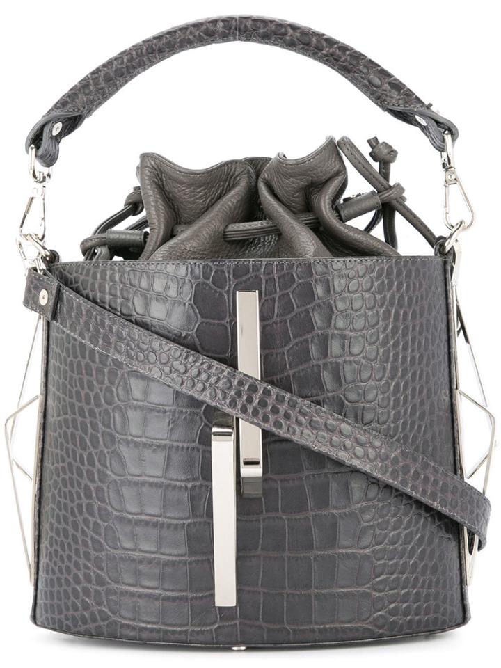 Rula Galayini Begum Bucket Bag - Grey