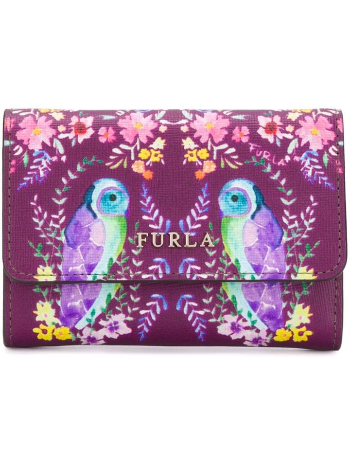 Furla Babylon Tri-fold Wallet - Pink